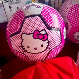 Hello Kitty Pink Soccer Ball